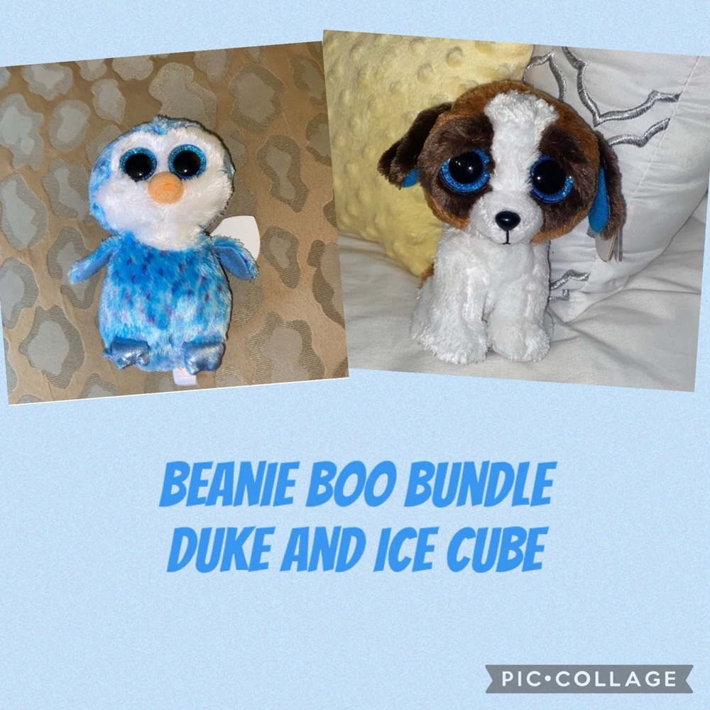 Ty Beanie Boo Ice Cube Penguin Plush